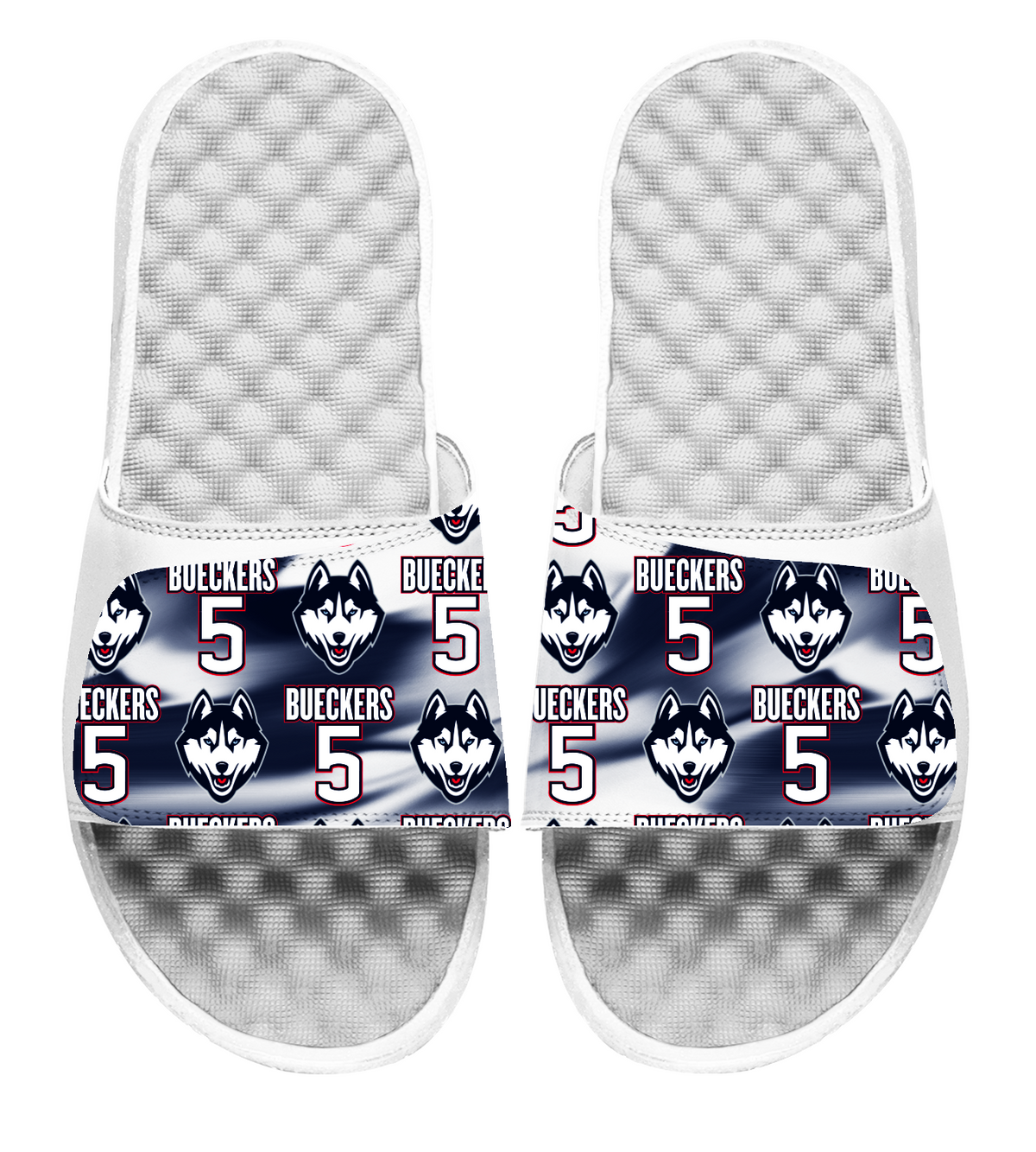 Paige Bueckers UConn Huskies Logo Pattern