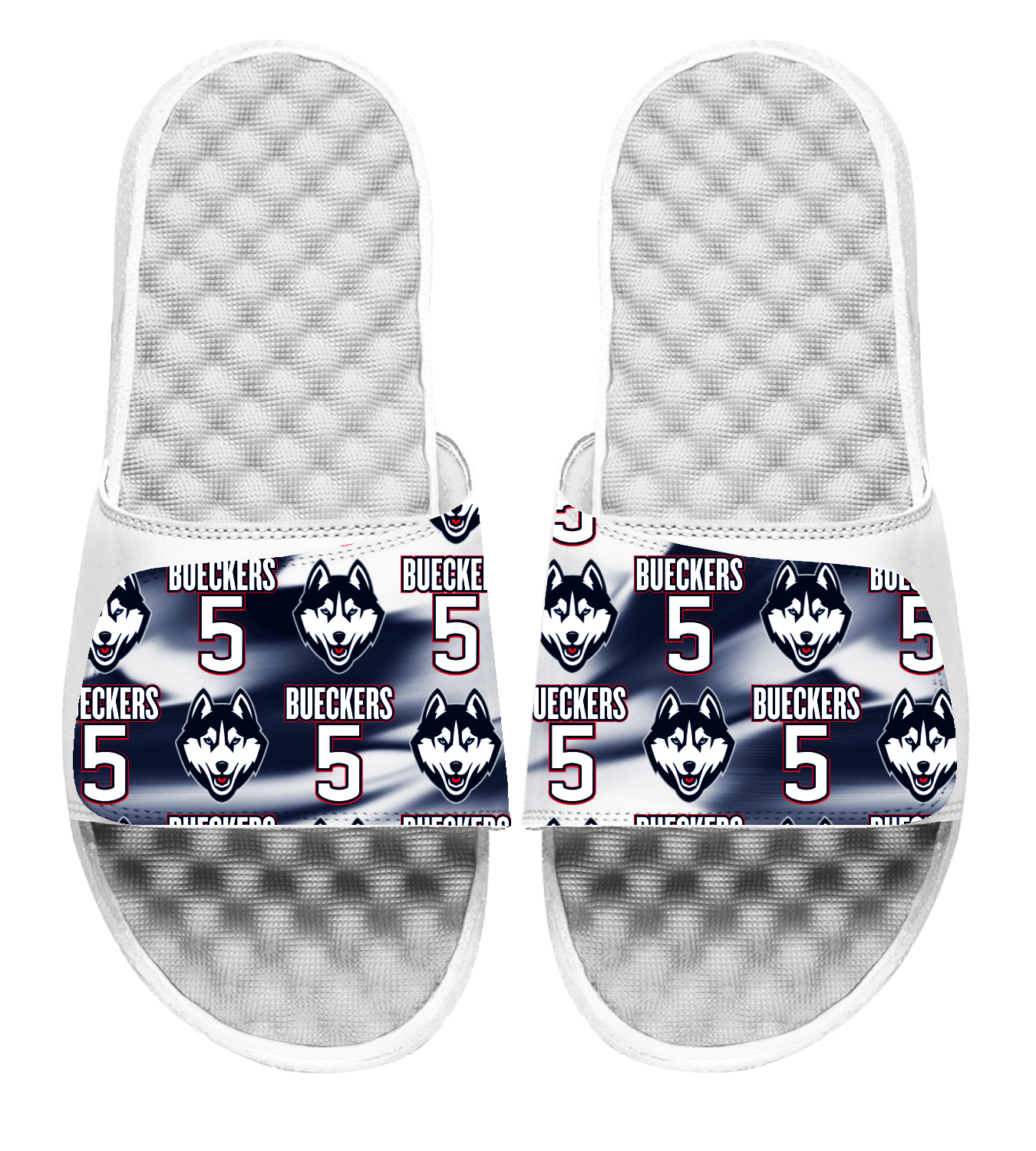 Paige Bueckers UConn Huskies Logo Pattern