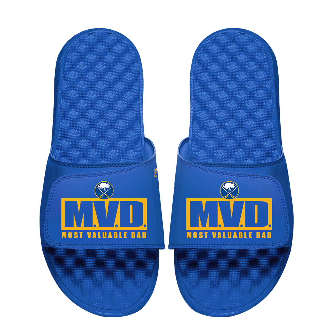 Buffalo Sabres Most Valuable Dad Father's Day Slide Sandals