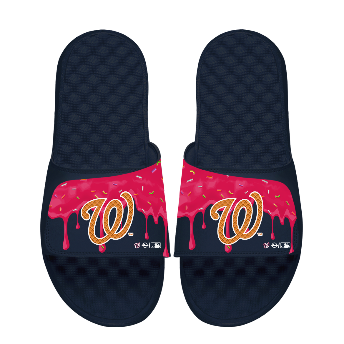 Washington Nationals Ice Cream Drip Slide Sandals