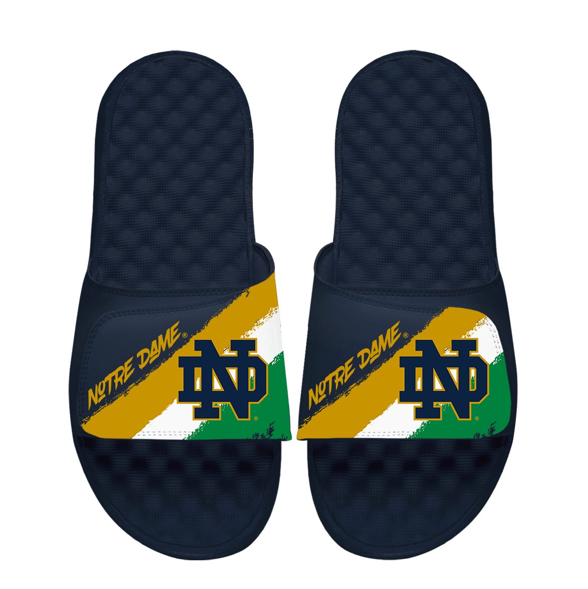 Notre Dame Fighting Irish Paint Stripes