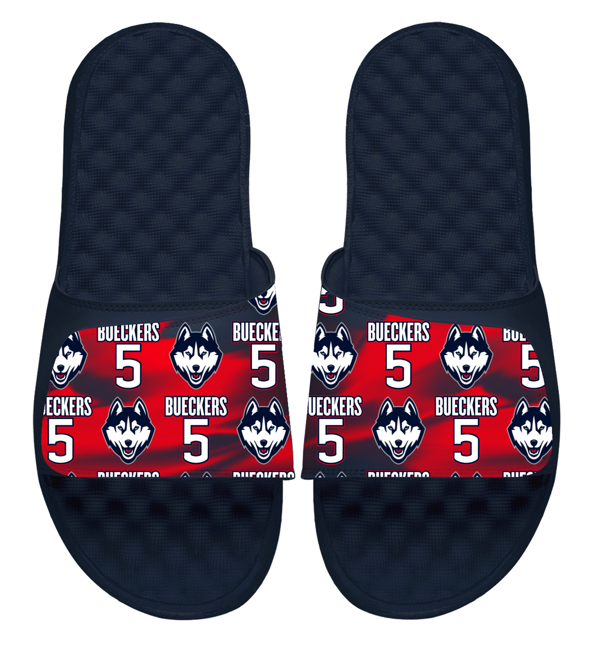 Paige Bueckers UConn Huskies Logo Pattern