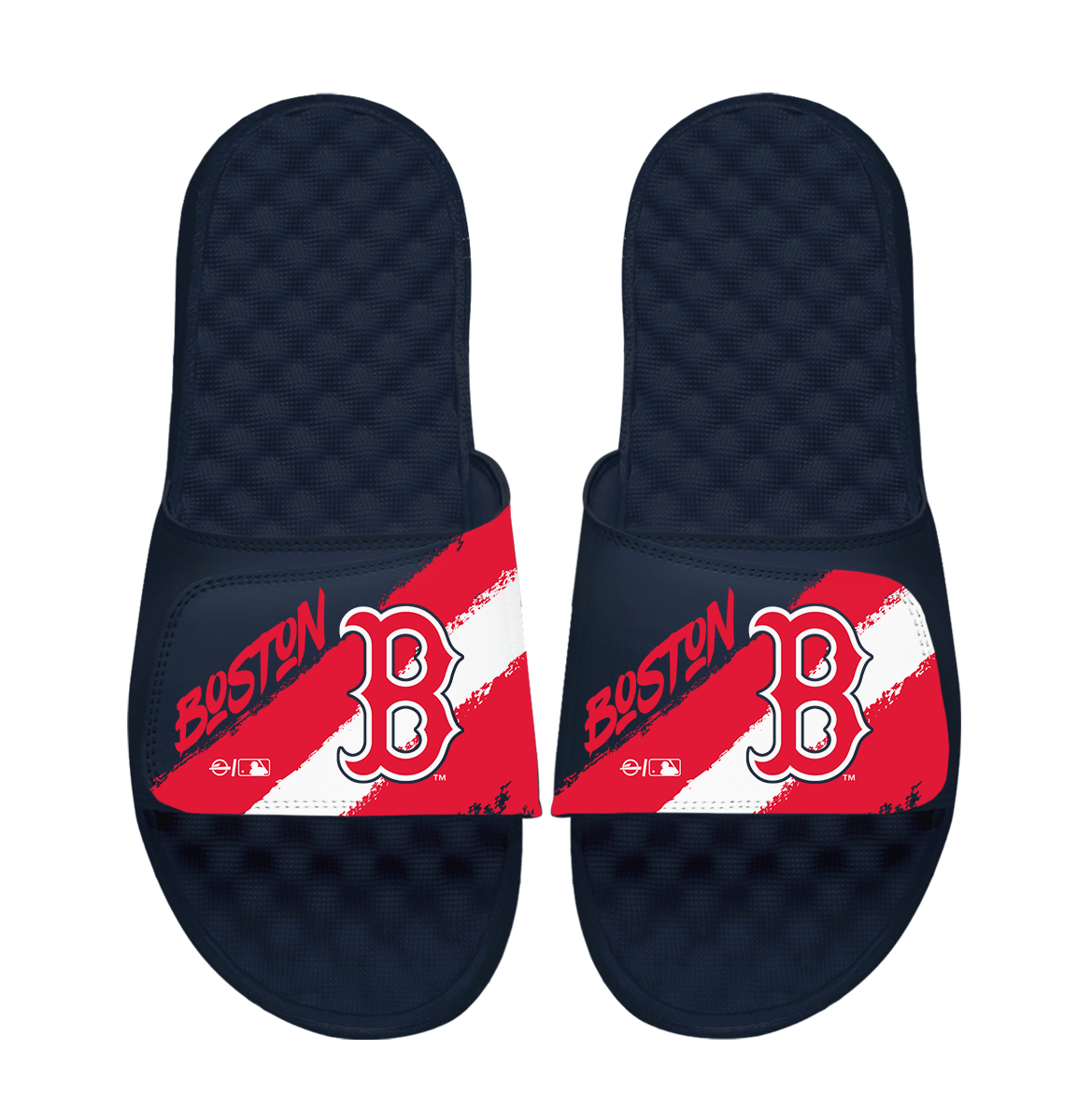 Boston Red Sox Paint Stripes