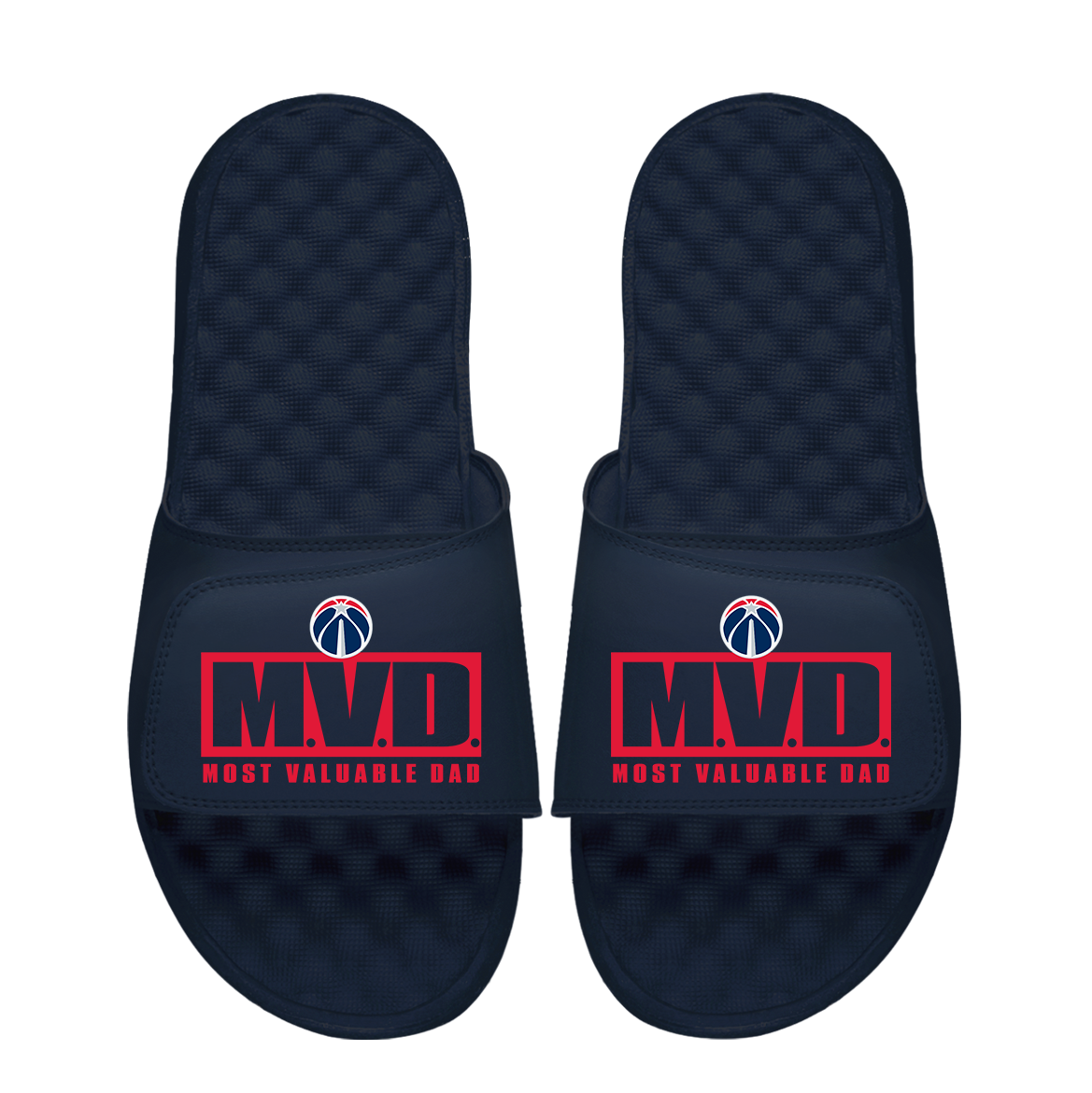 Washington Wizards Most Valuable Dad Father's Day Slide Sandals