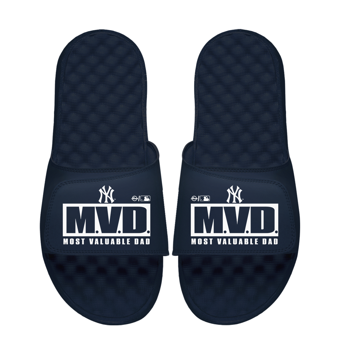 New York Yankees Most Valuable Dad Father's Day Slide Sandals