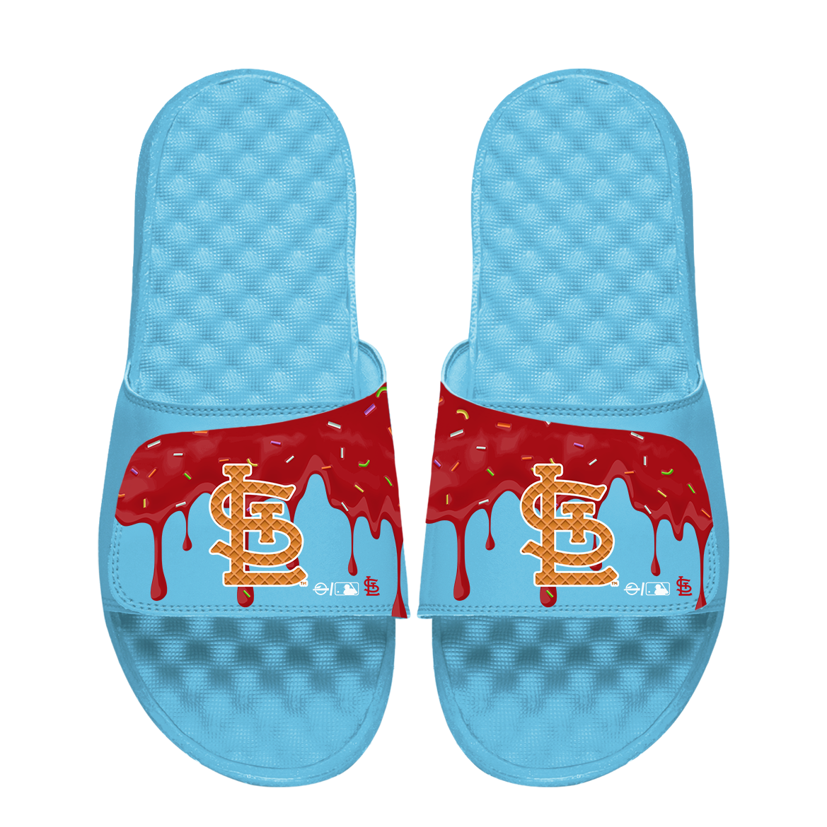 St Louis Cardinals Ice Cream Drip Red