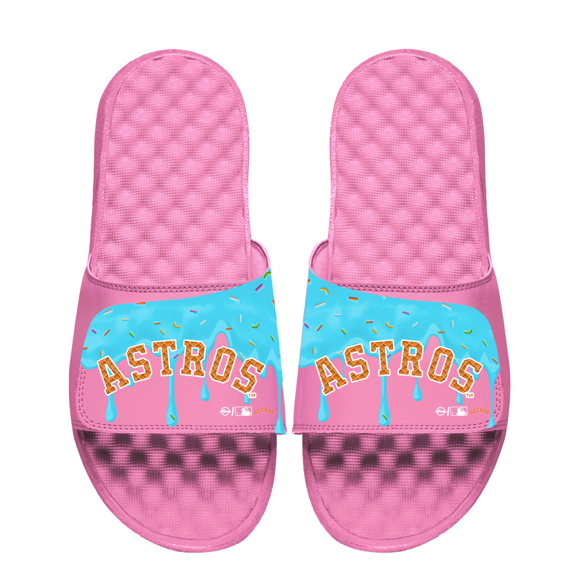 Houston Astros Pink Ice Cream Drip