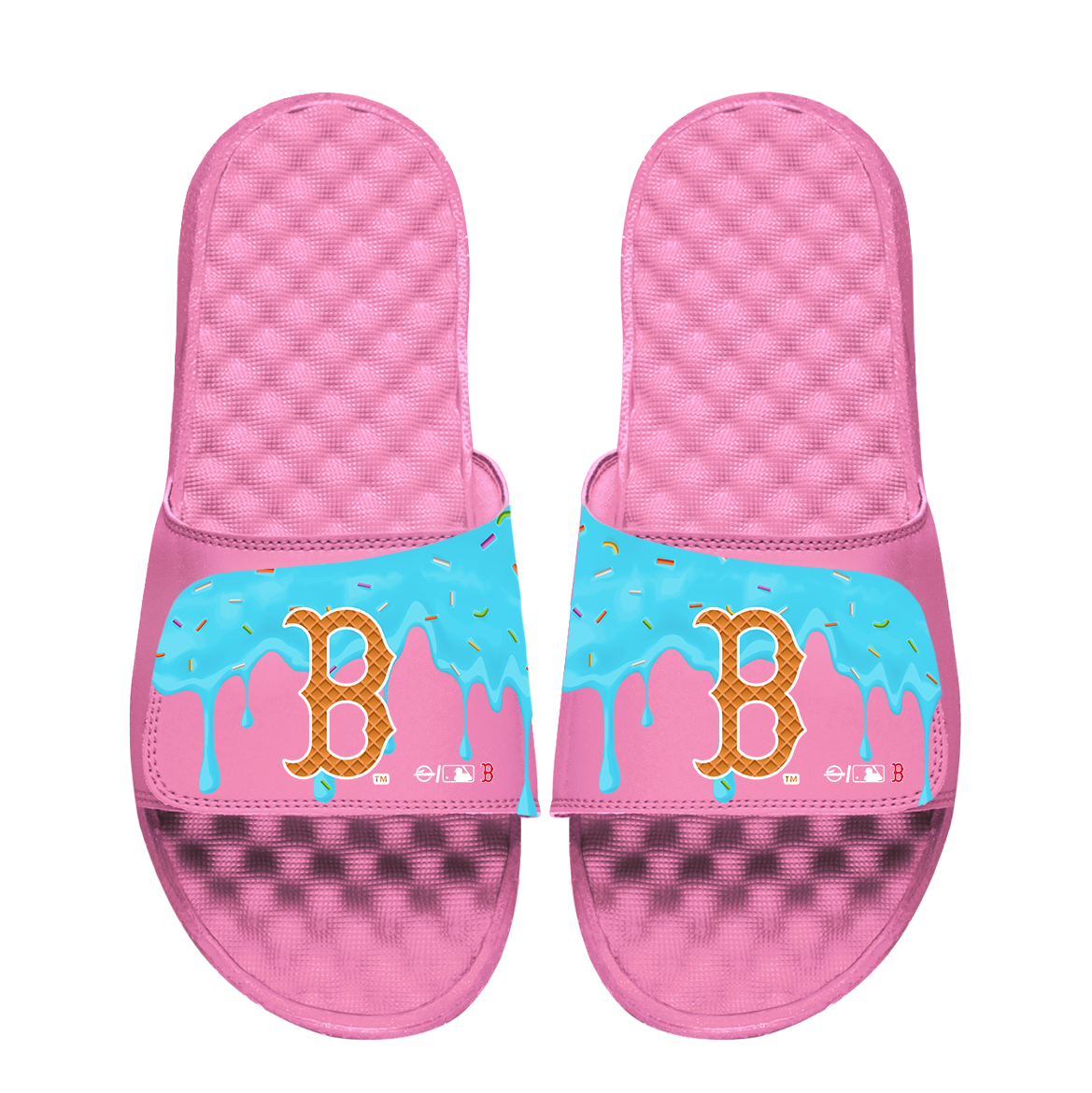 Boston Red Sox Pink Ice Cream Drip