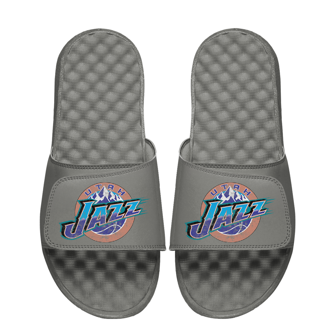 Utah Jazz Hardwood Classics Distressed Logo