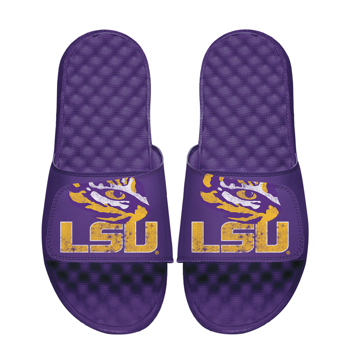 LSU Tigers Pixeled Distressed