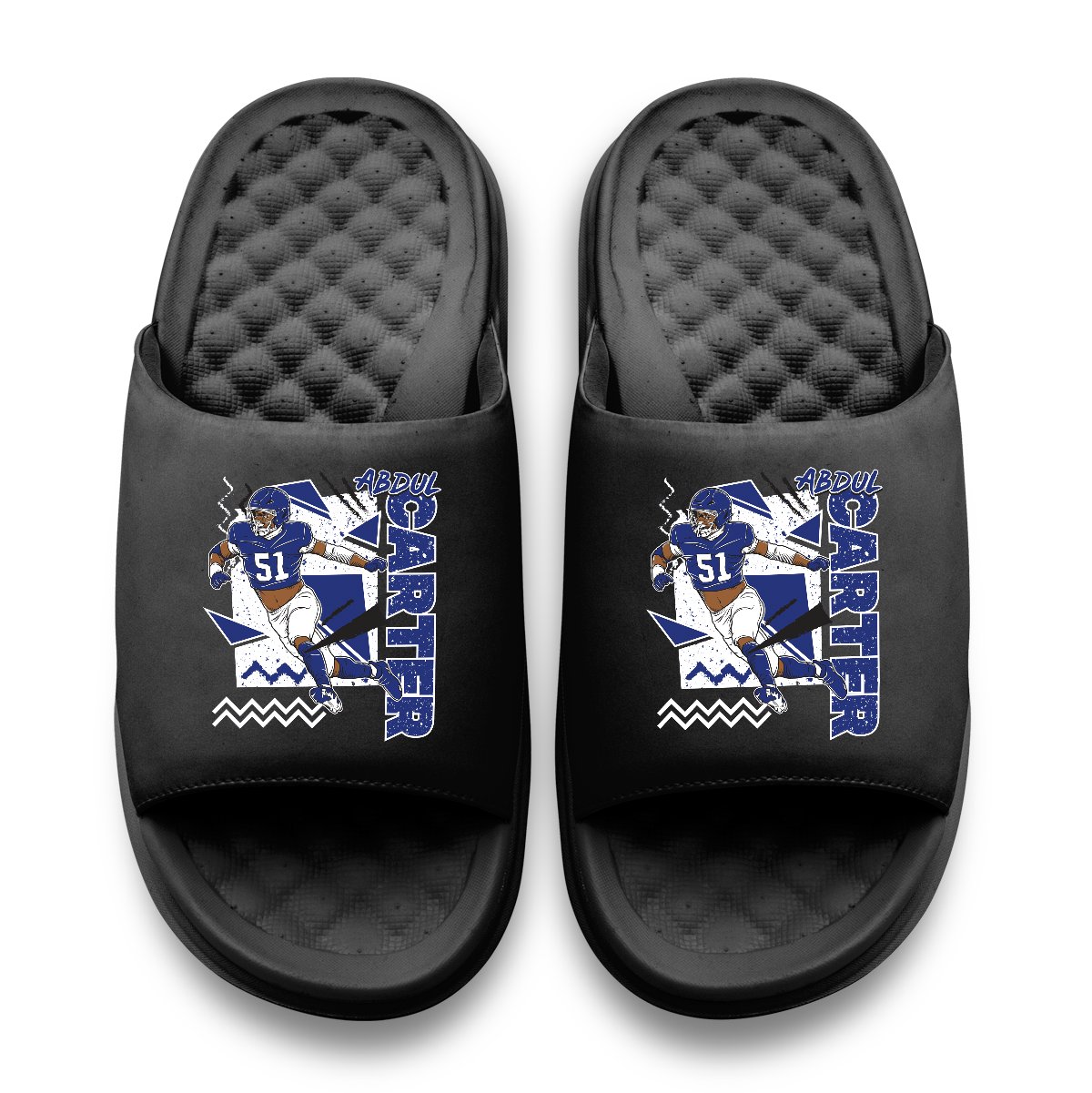 Abdul Carter Retro Collage Motive