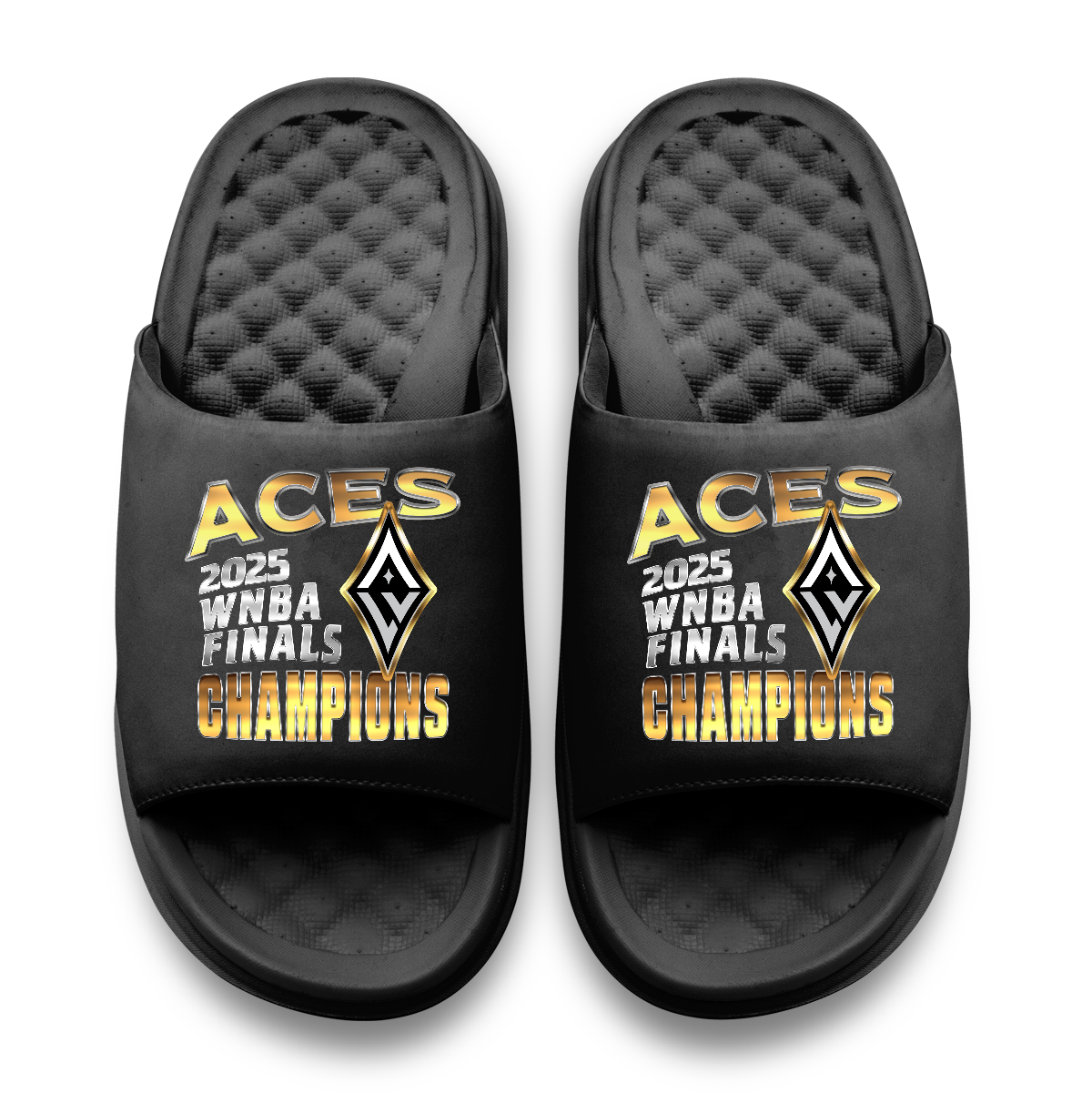 Las Vegas Aces 2025 WNBA Finals Champions Collage Motive