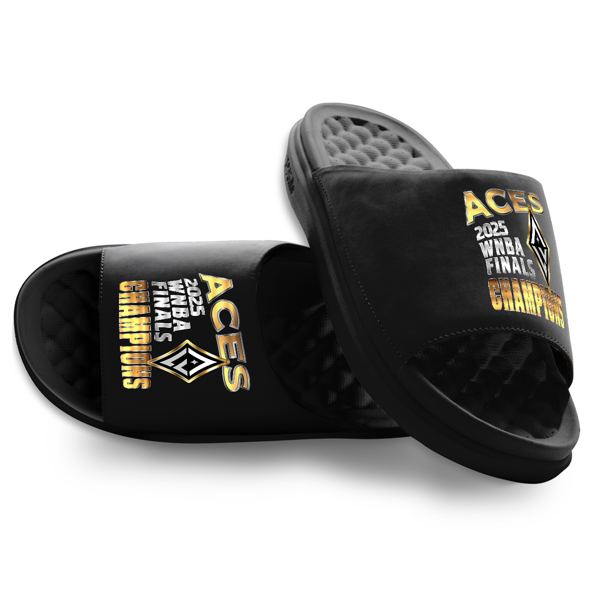 Las Vegas Aces 2025 WNBA Finals Champions Collage Motive