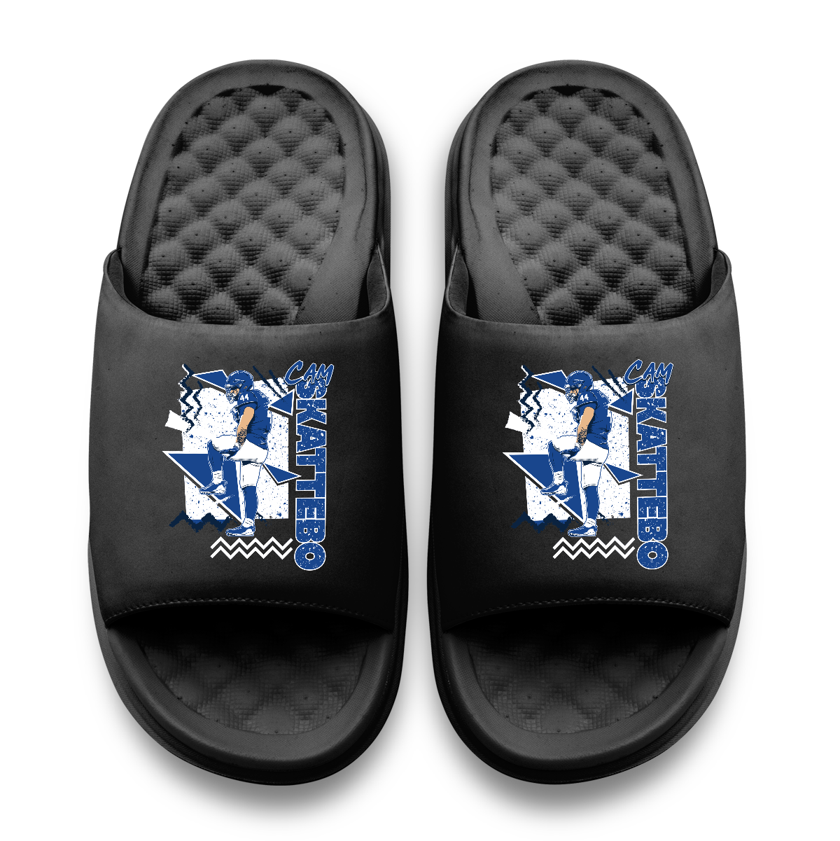 Cam Skattebo Retro Collage Motive