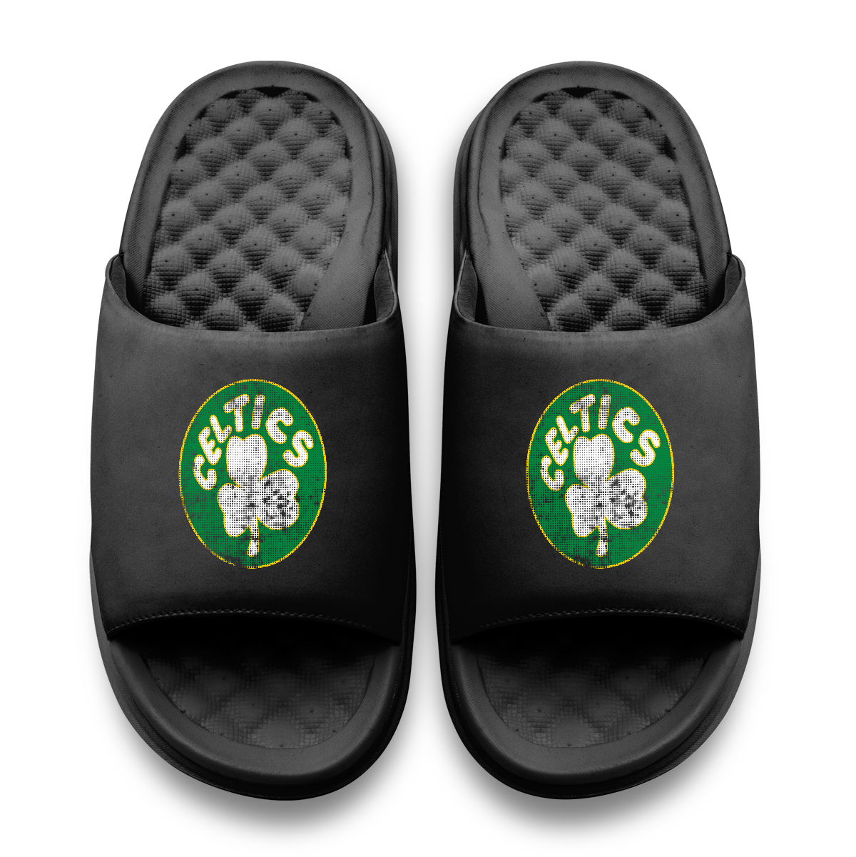 Boston Celtics Hardwood Classics Distressed Logo Motive