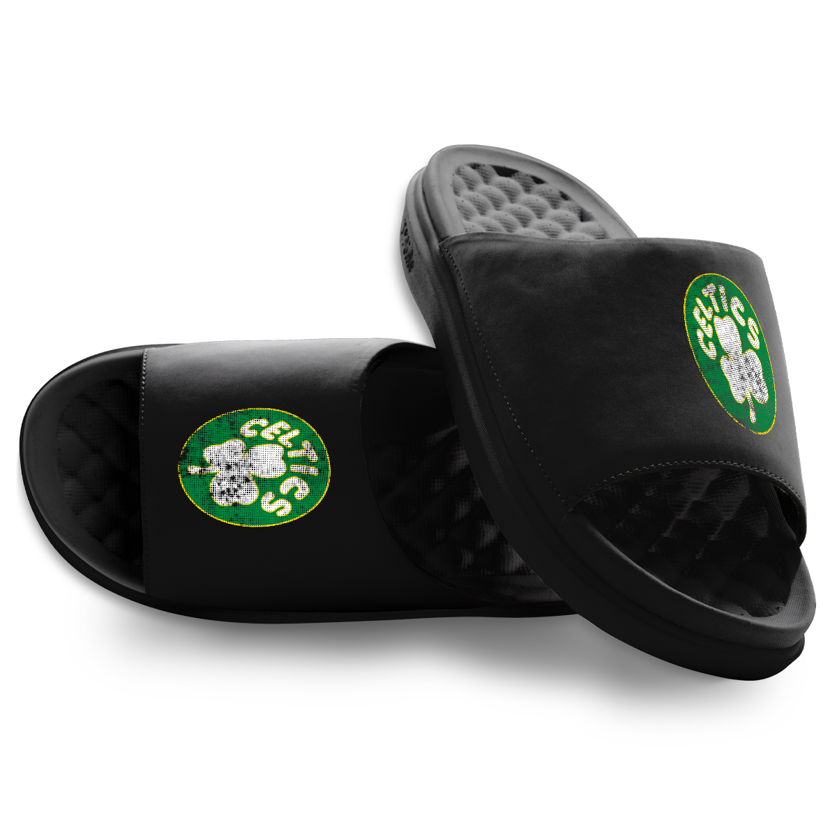 Boston Celtics Hardwood Classics Distressed Logo Motive