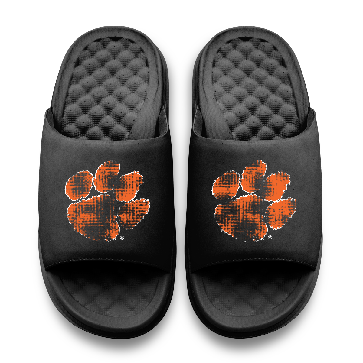 Clemson Tigers Pixeled Distressed Motive