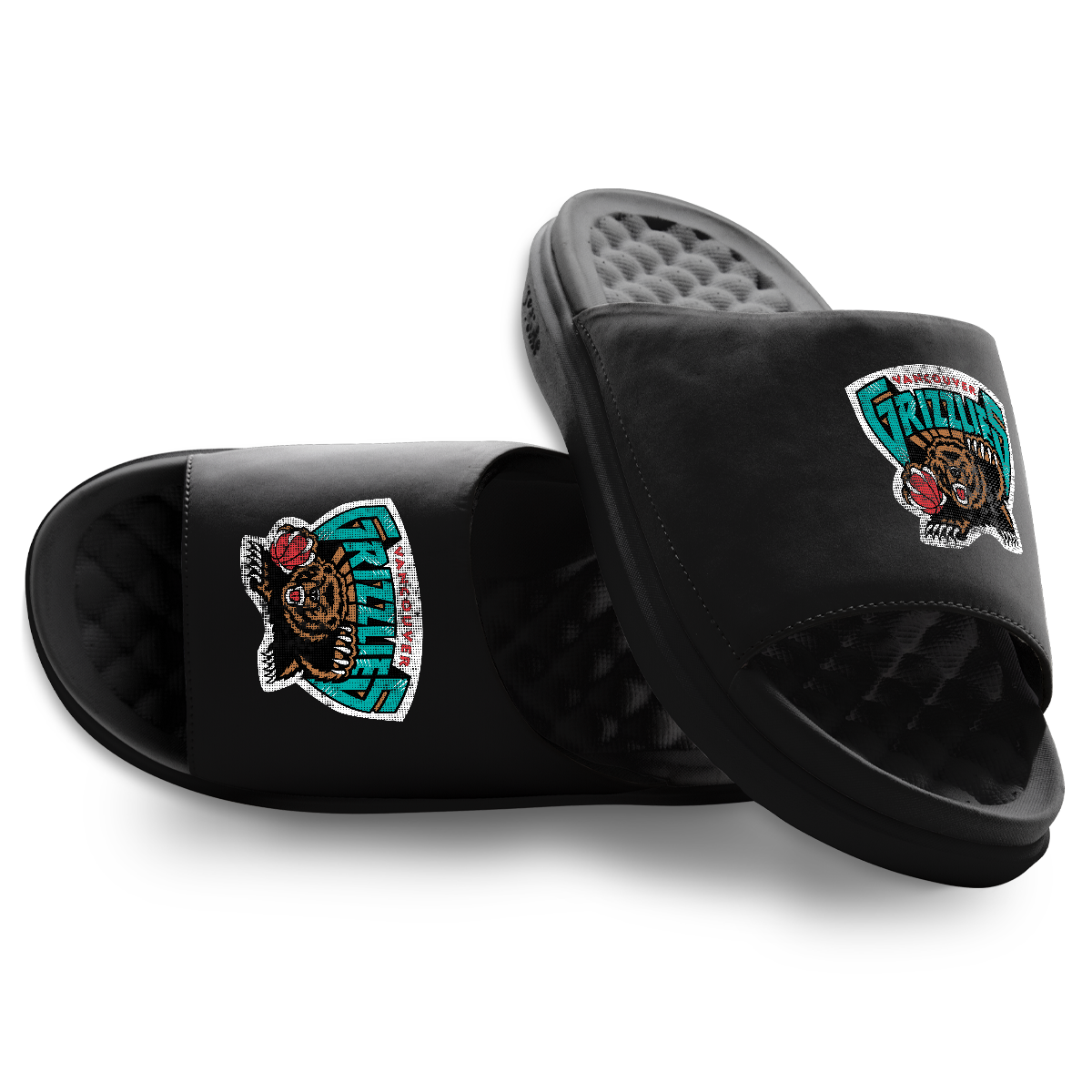 Vancouver Grizzlies Hardwood Classics Distressed Logo Motive