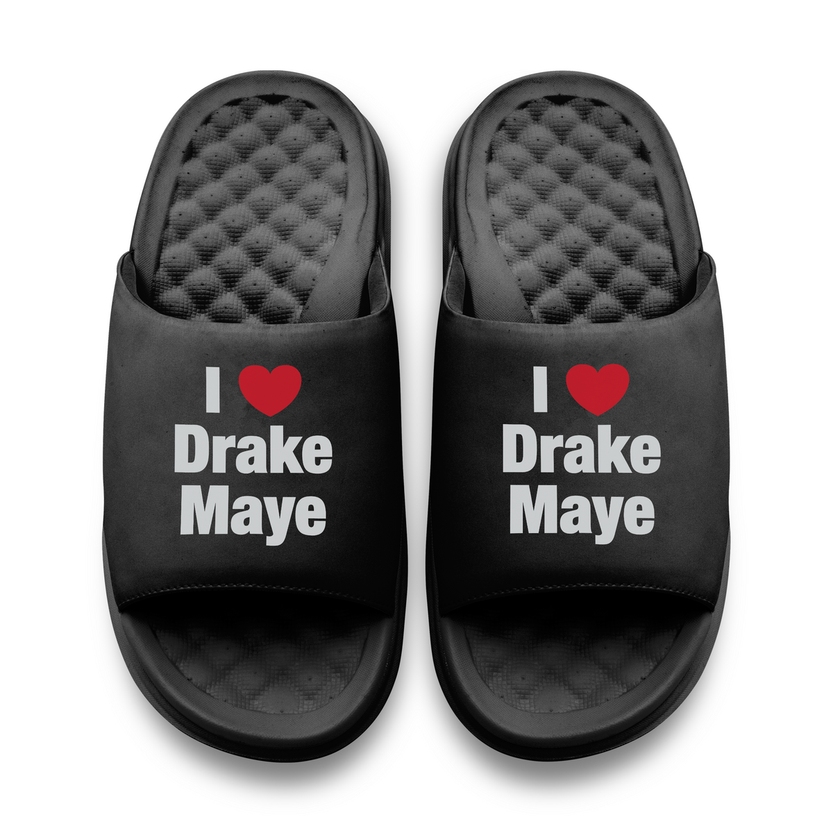I Love Drake Maye ISlide x BrakingT Motive Slide Sandals