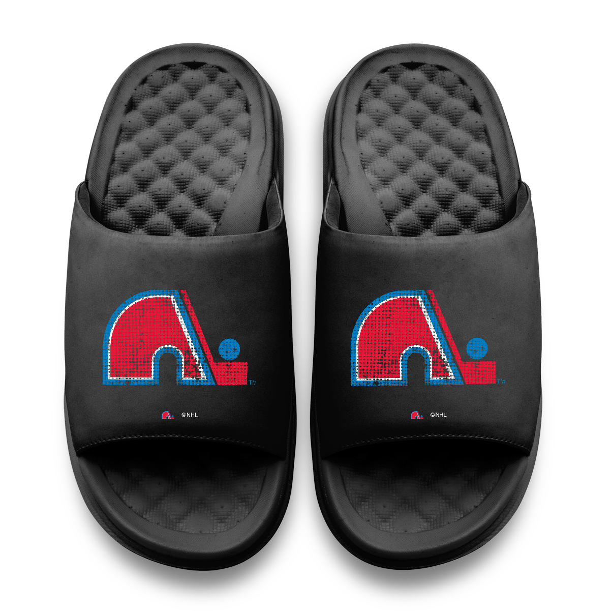 Quebec Nordiques Vintage Distressed Logo Motive