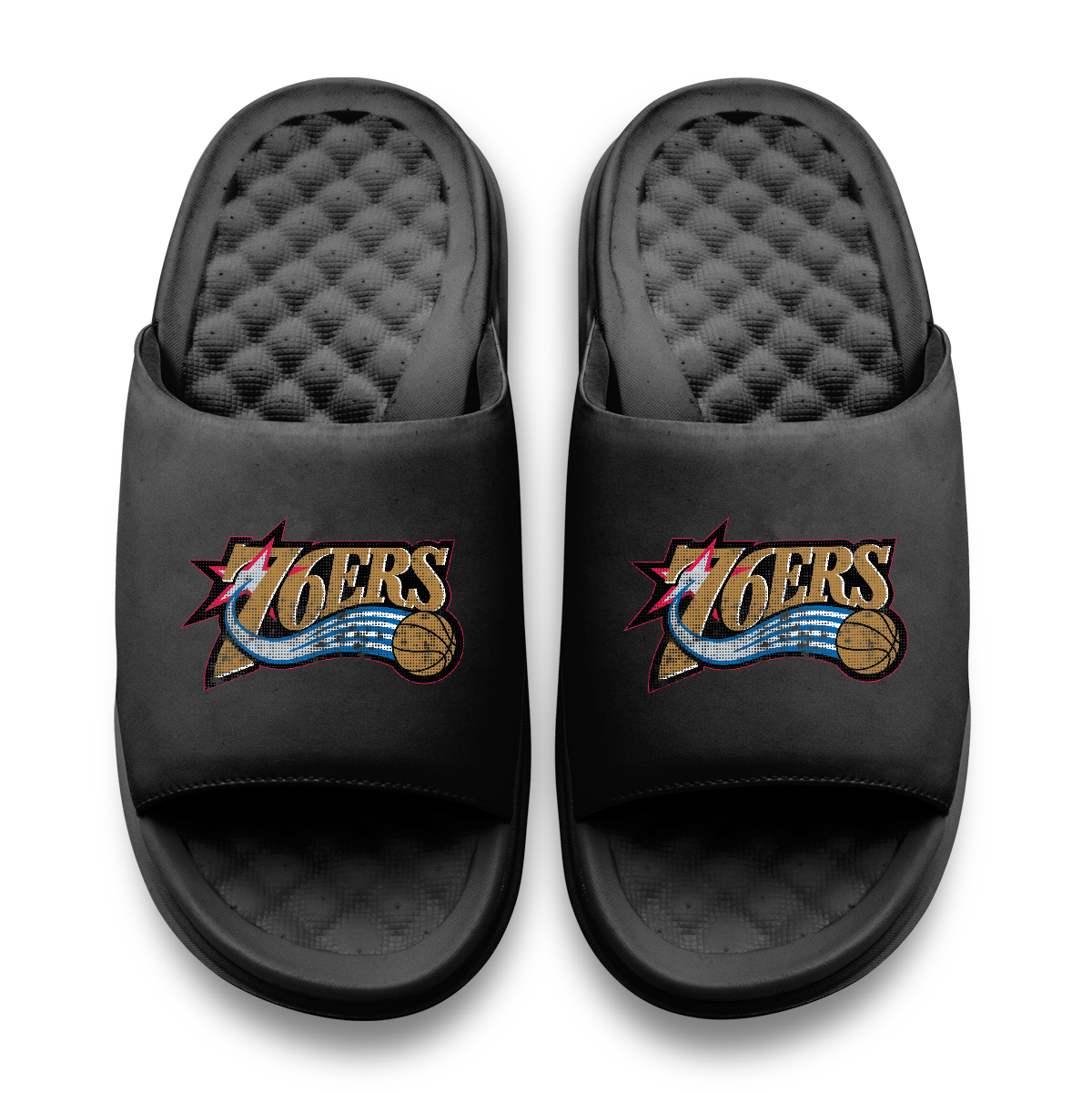 Philadelphia 76ers Hardwood Classics Distressed Logo Motive