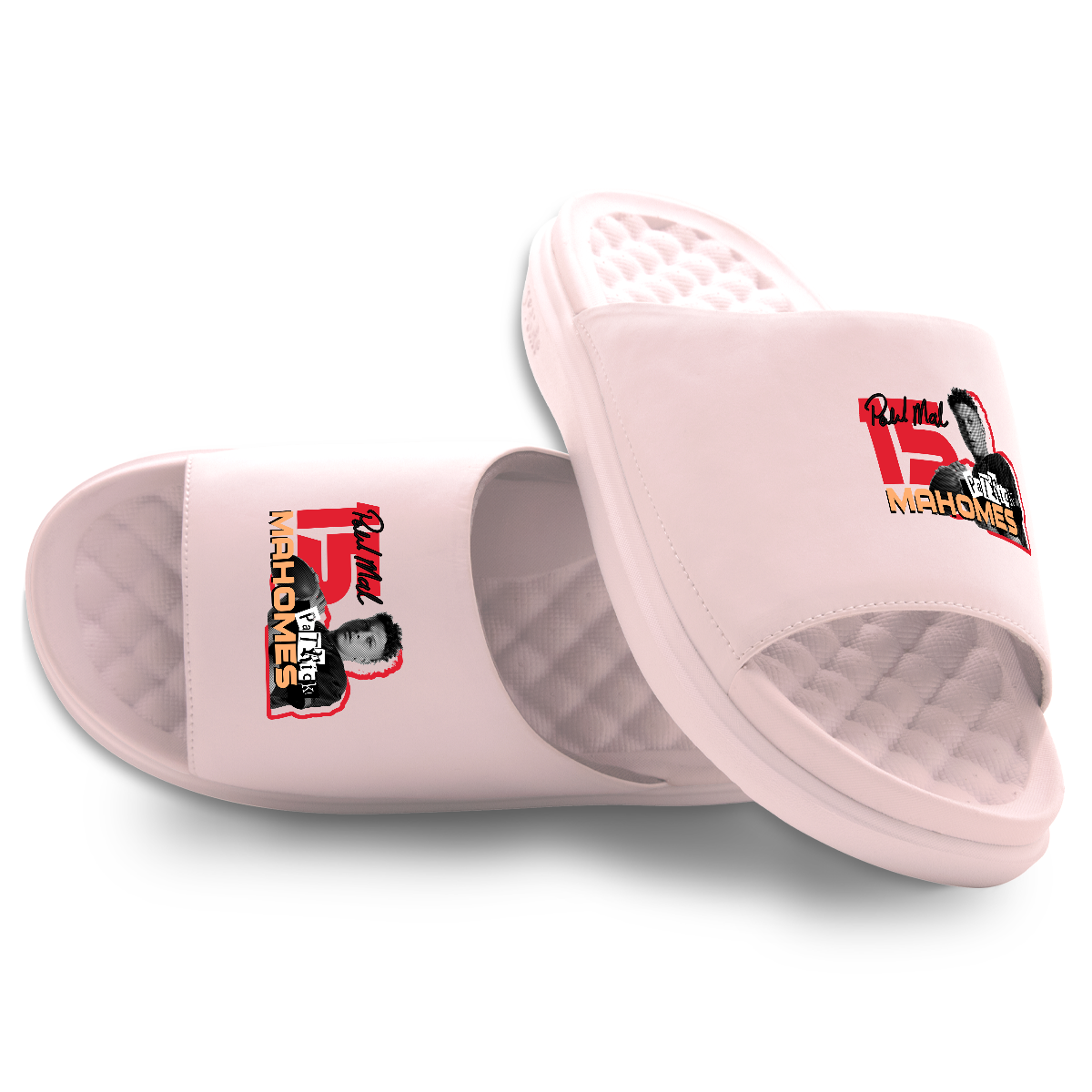 Patrick Mahomes Retro Collage Motive