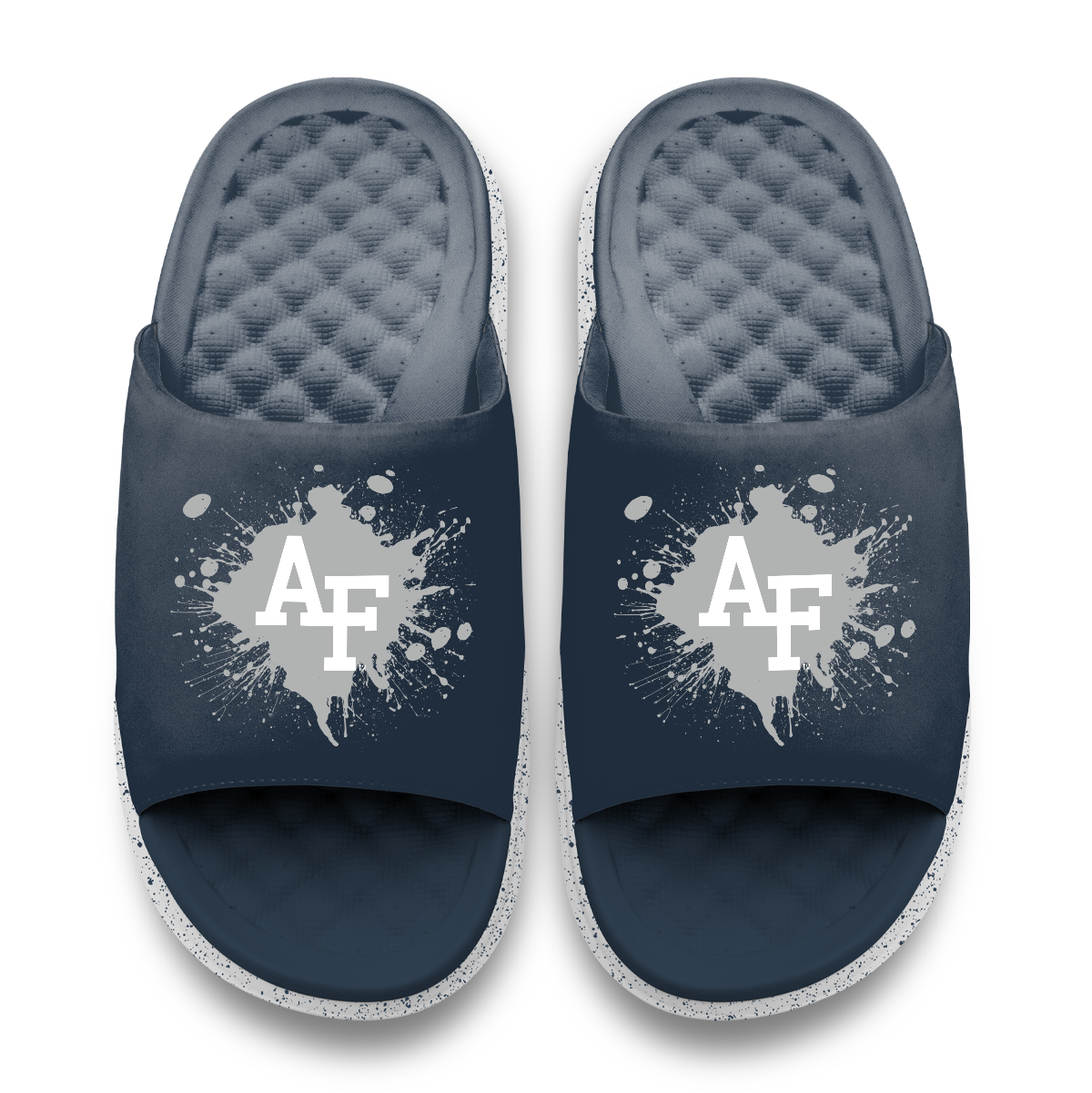 Air Force Falcons Centered Logo Splat Motive