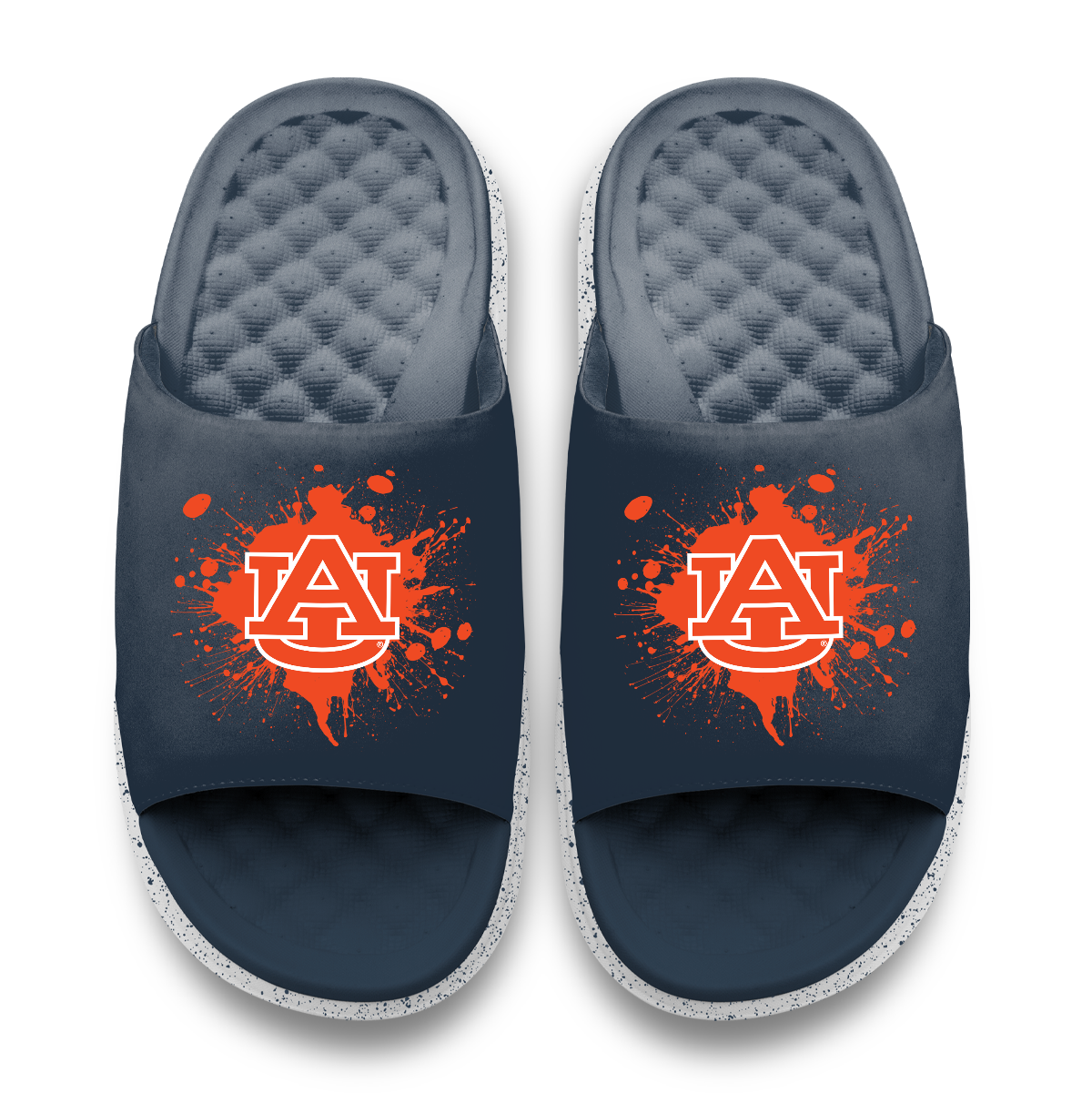 Auburn Tigers Centered Logo Splat Motive