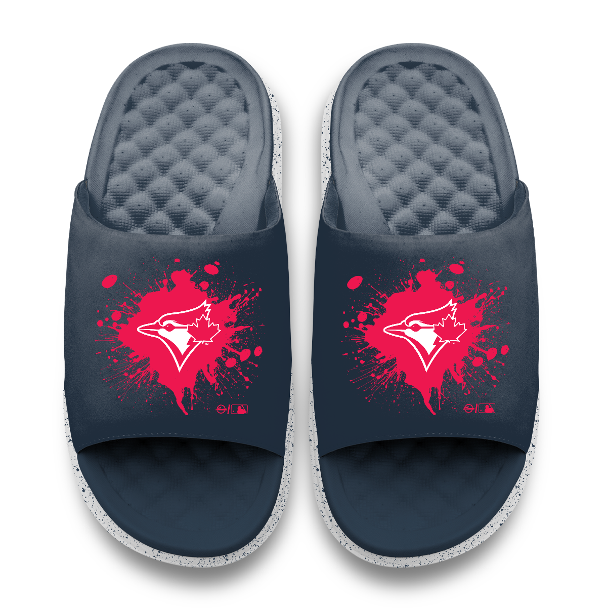 Toronto Blue Jays Centered Logo Splat Motive