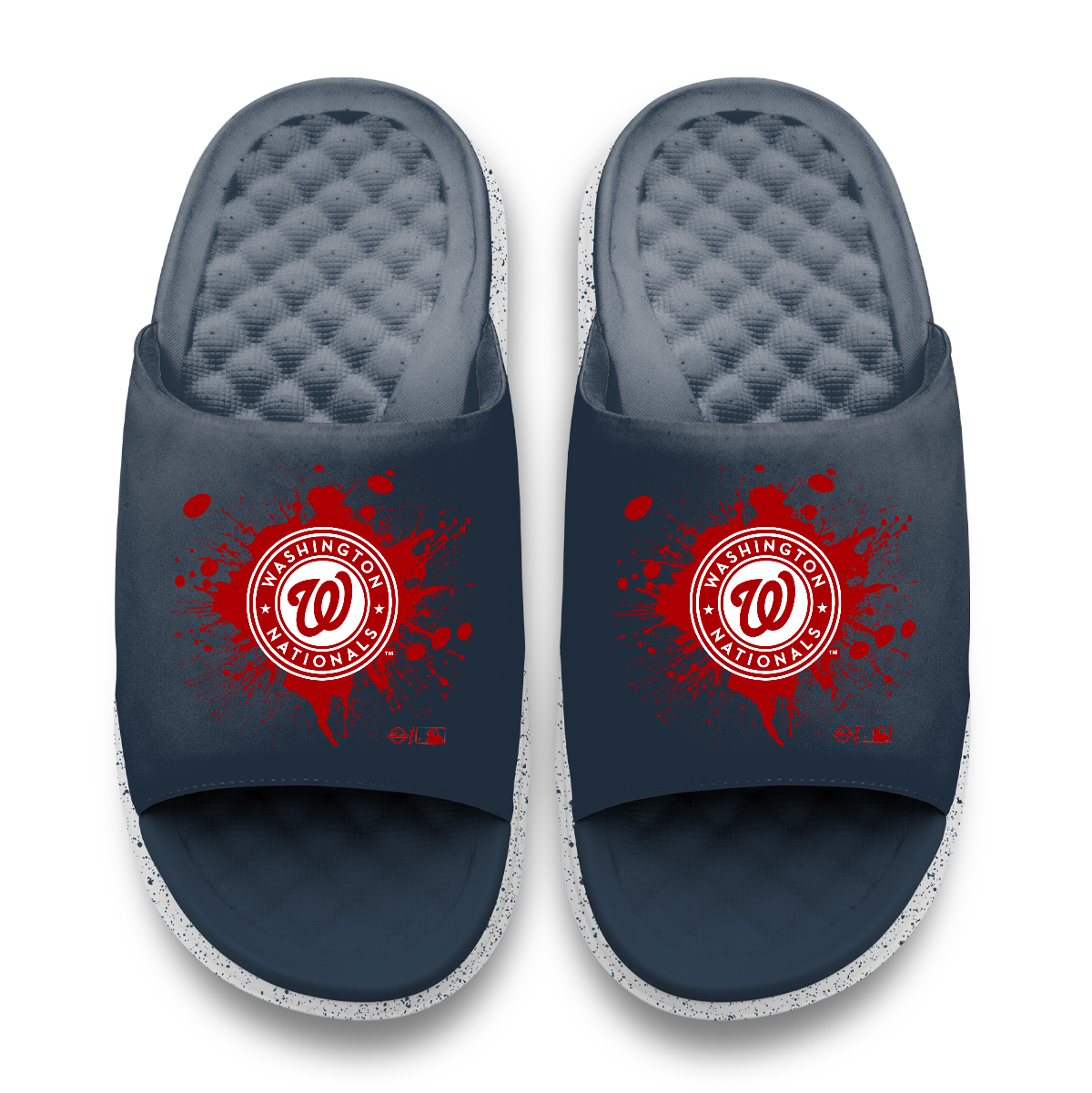 Washington Nationals Centered Logo Splat Motive