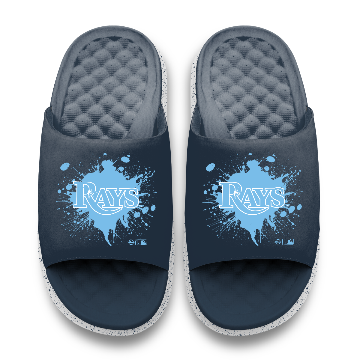 Tampa Bay Rays Centered Logo Splat Motive