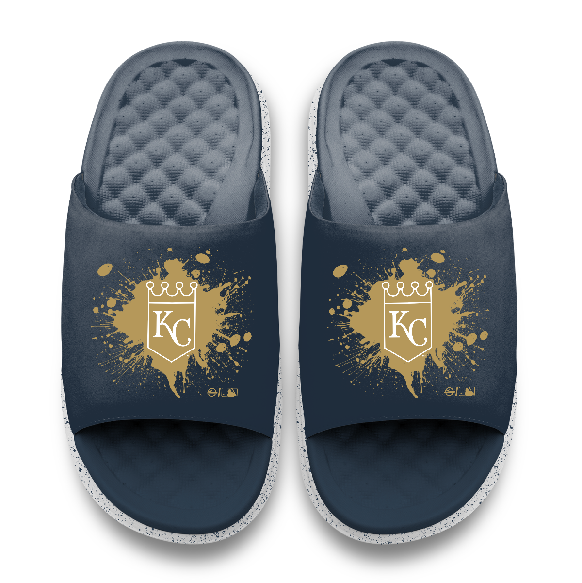 Kansas City Royals Centered Logo Splat Motive