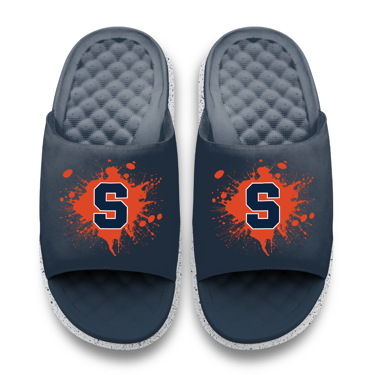 Syracuse Orange Centered Logo Splat Motive