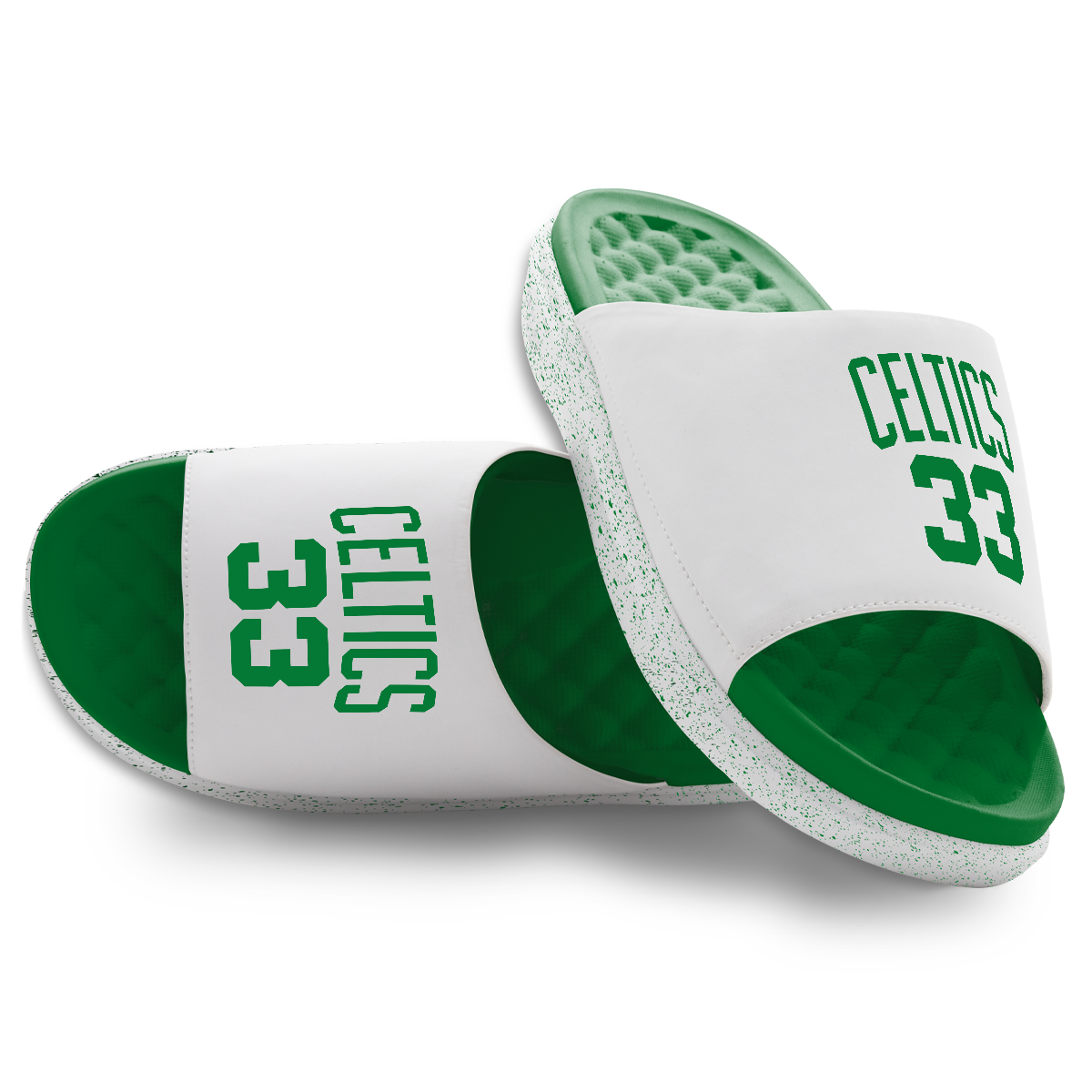 Boston Celtics Larry Bird Stack Motive