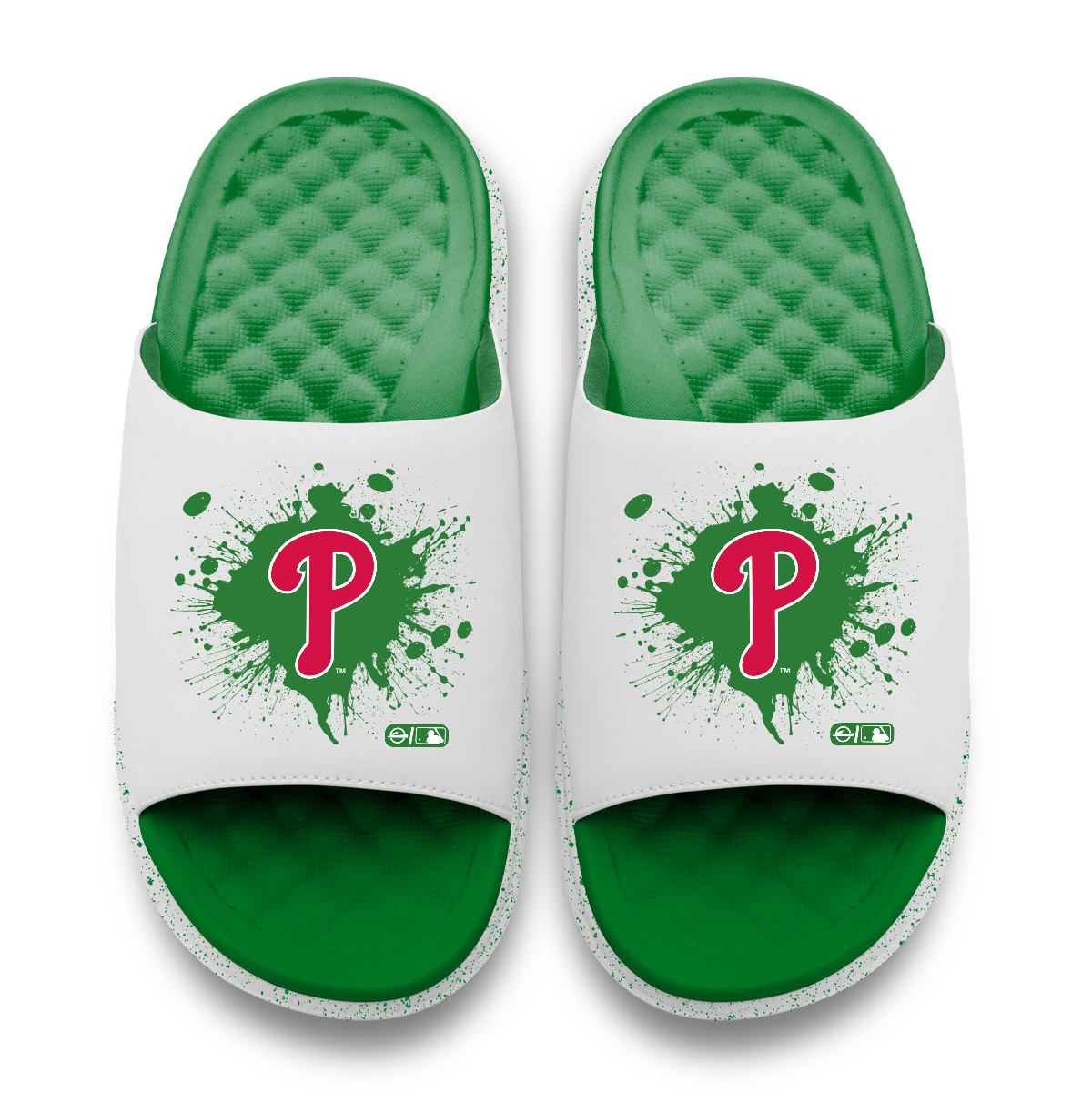 Philadelphia Phillies Centered Logo Splat Motive