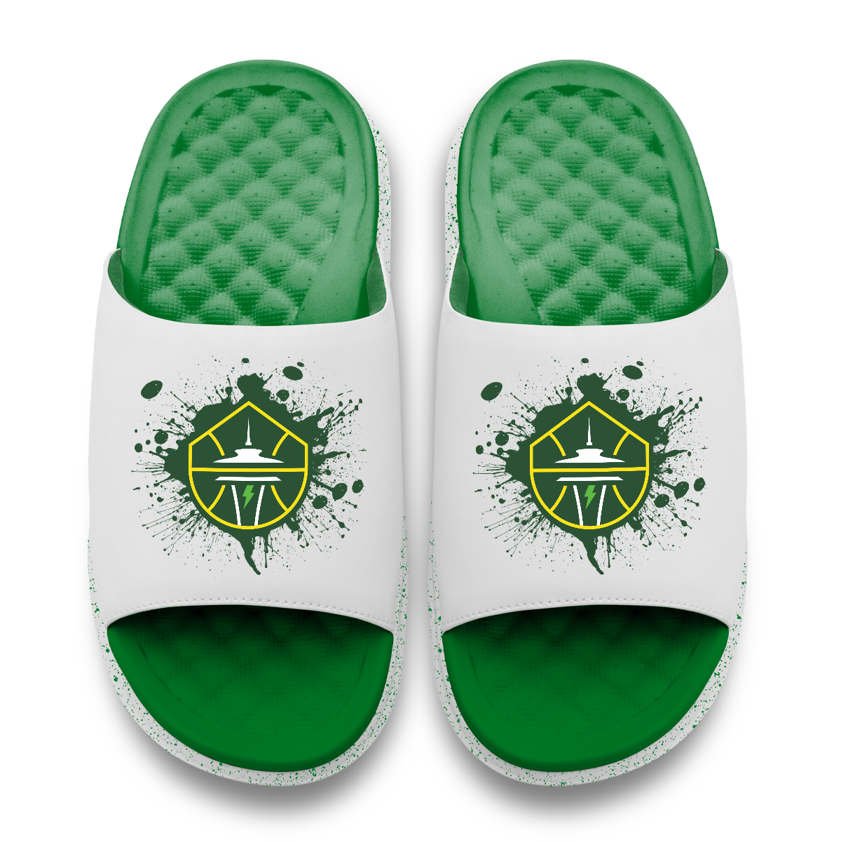 Seattle Storm Centered Logo Splat Motive