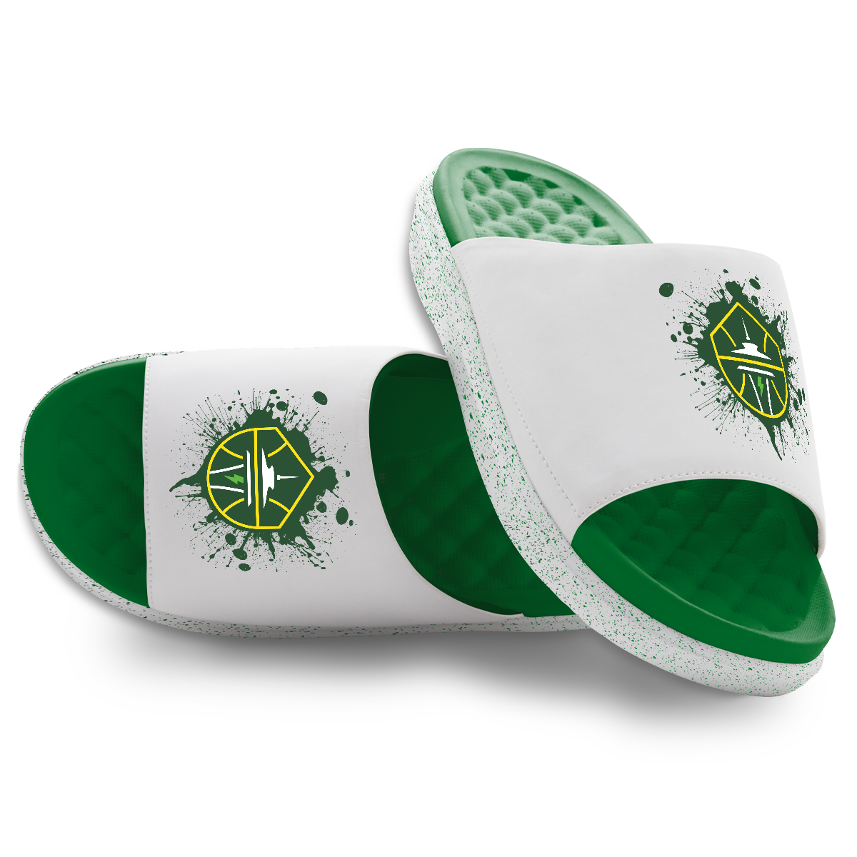 Seattle Storm Centered Logo Splat Motive