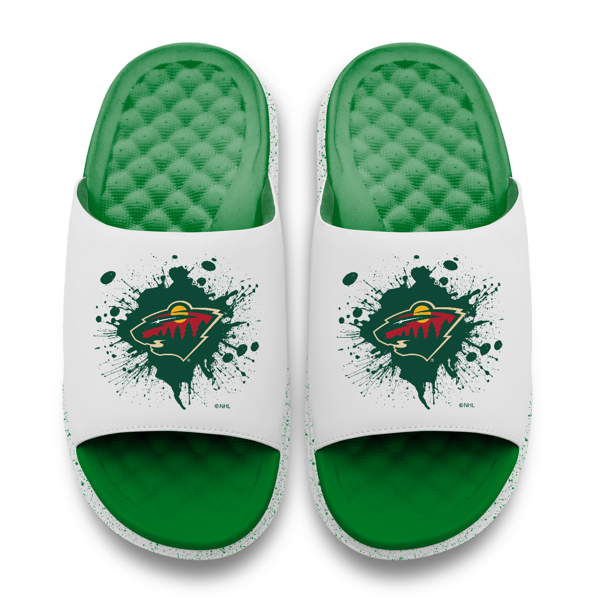 Minnesota Wild Centered Logo Splat Motive