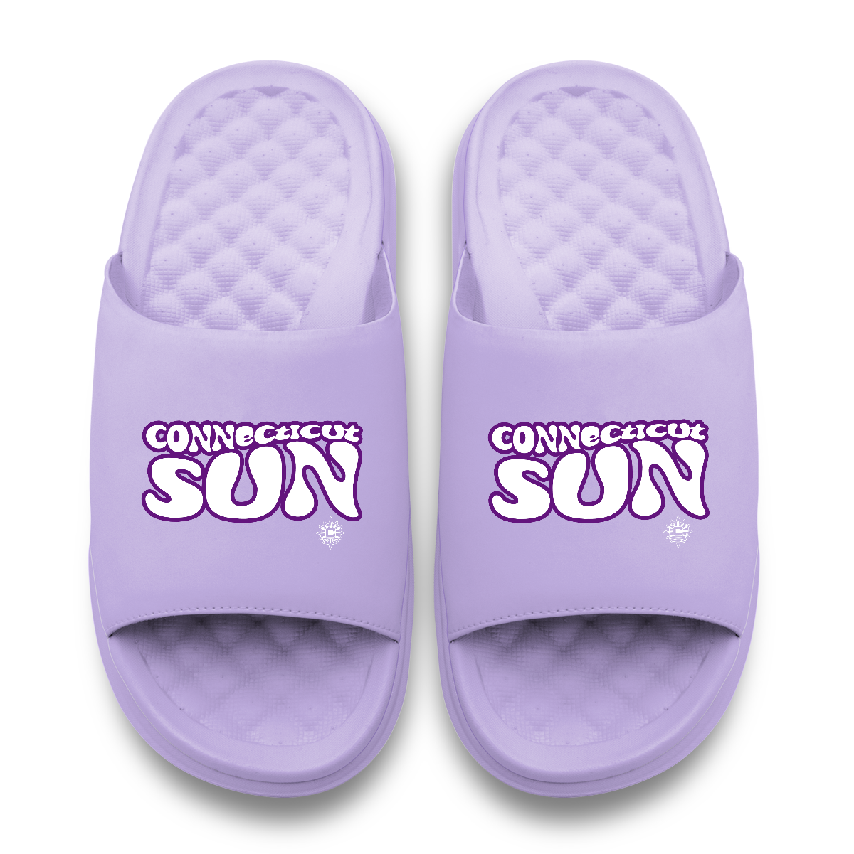 Connecticut Sun Bubble Letters