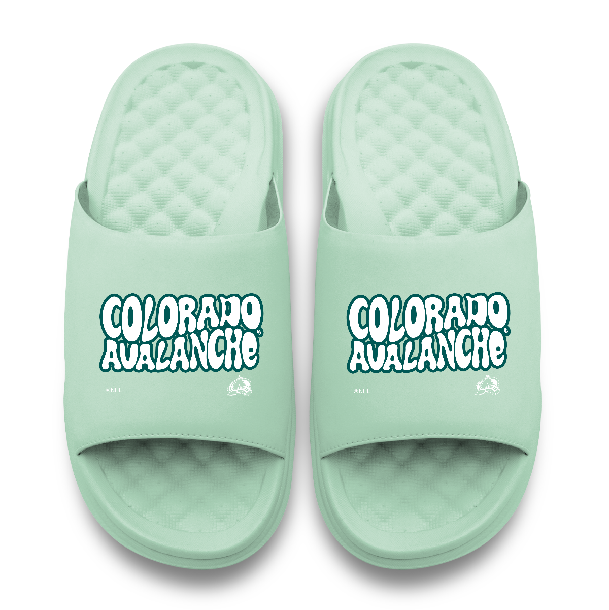 Colorado Avalanche Bubble Letters