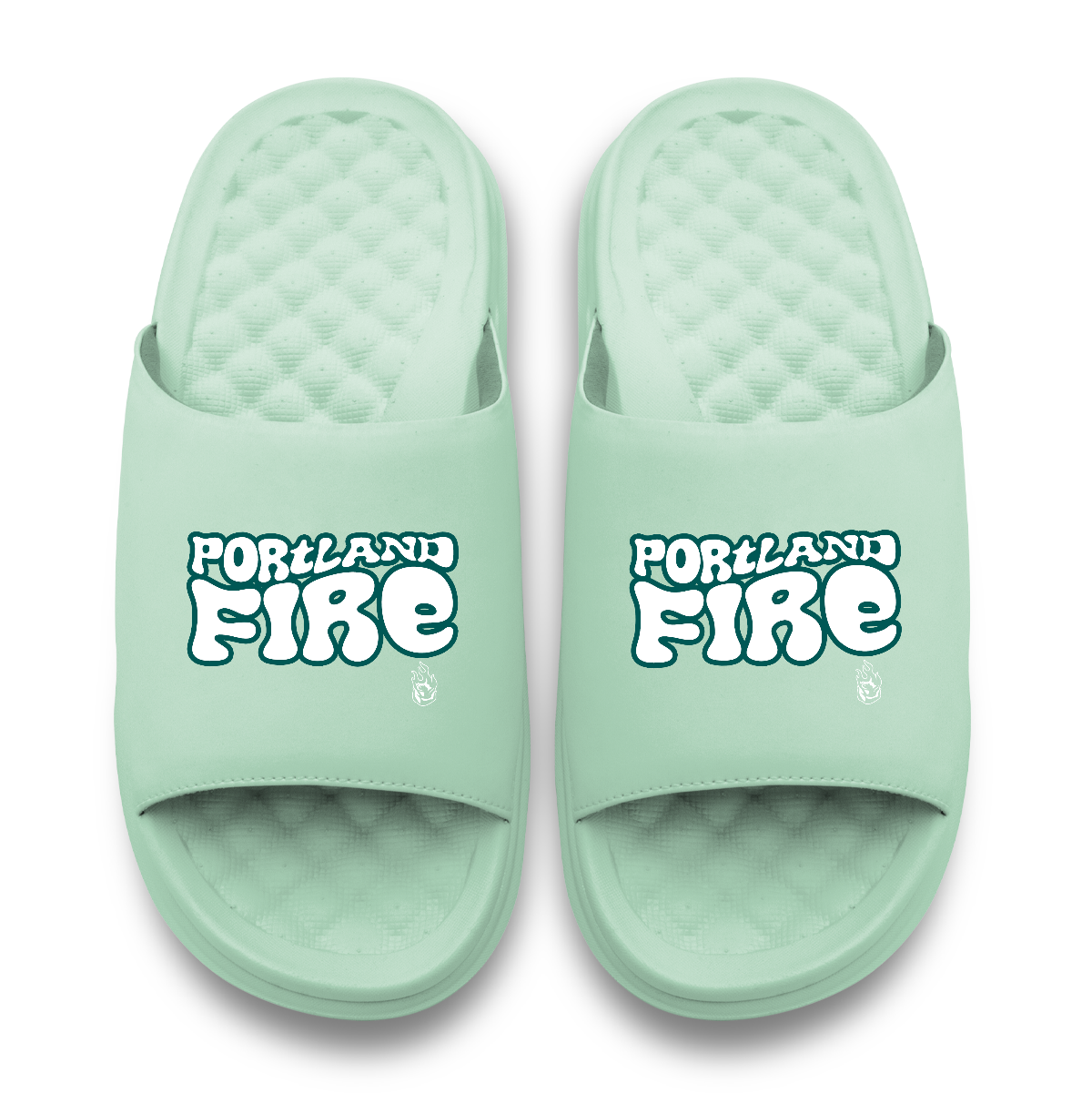 Portland Fire Bubble Letters