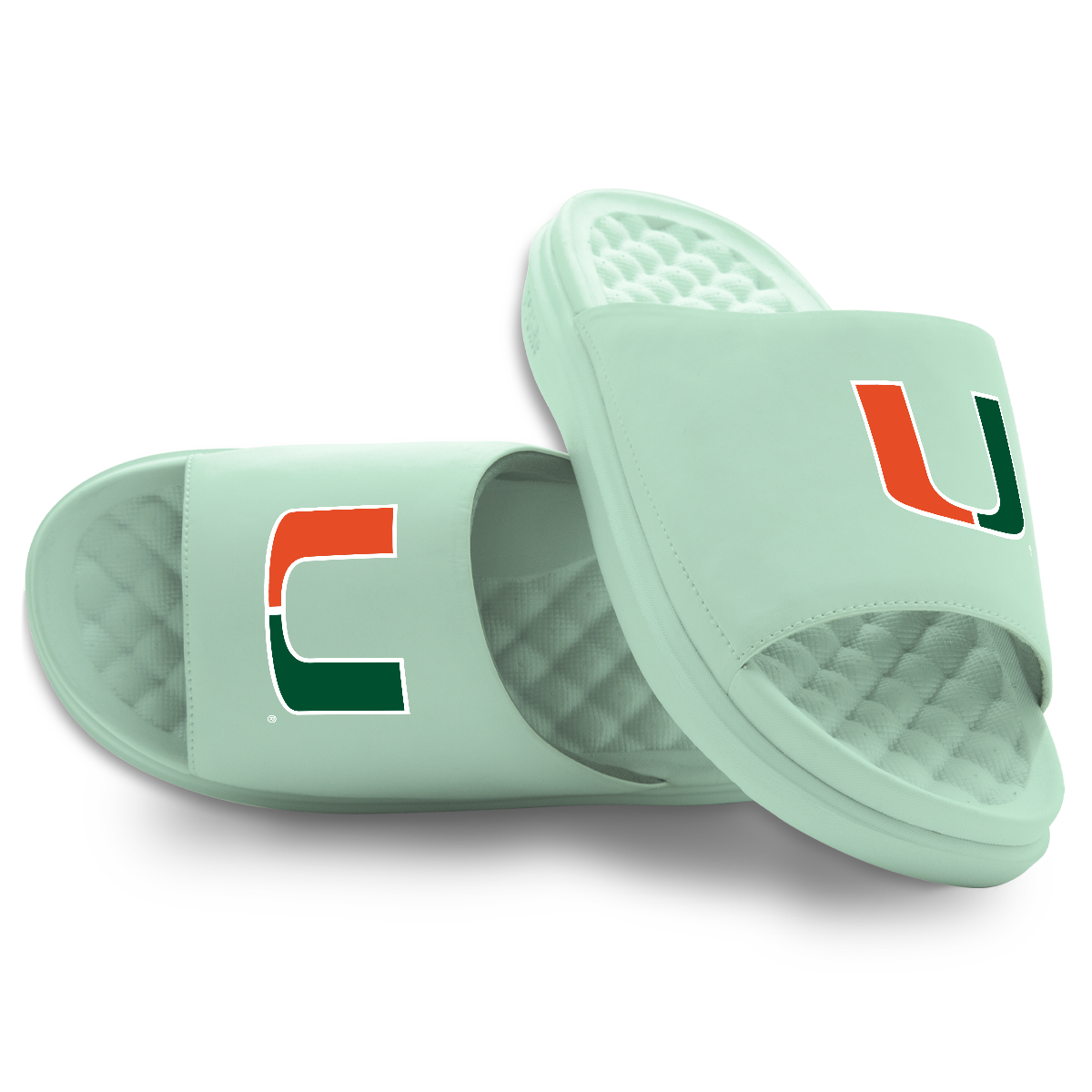 Miami Hurricanes Primary Logo Seafoam Motive