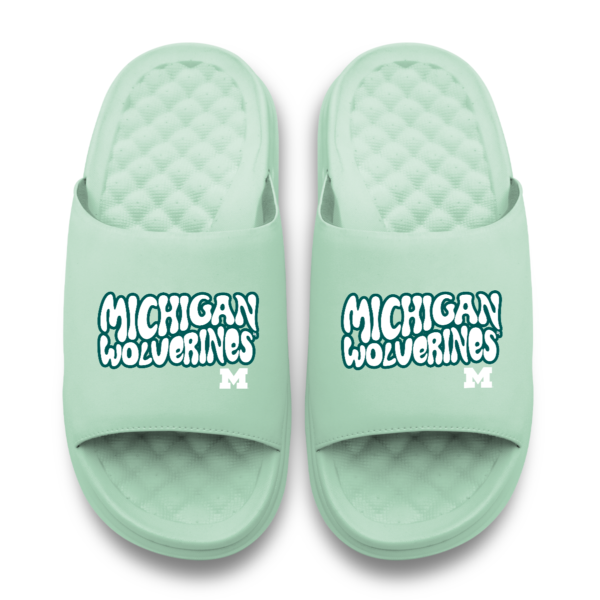 Michigan Wolverines Bubble Letters