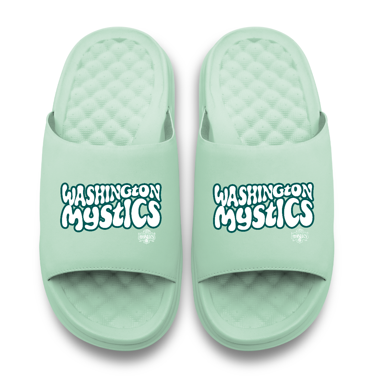 Washington Mystics Bubble Letters