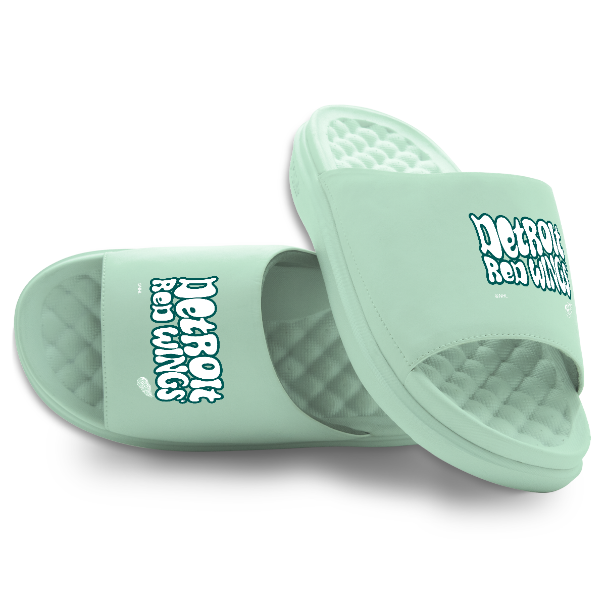Detroit Red Wings Bubble Letters