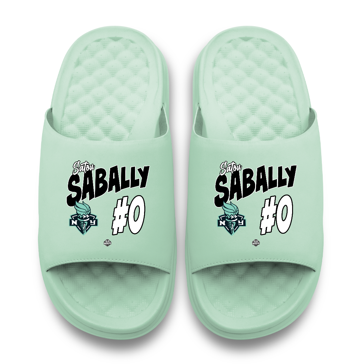 New York Liberty Satou Sabally Team Collage