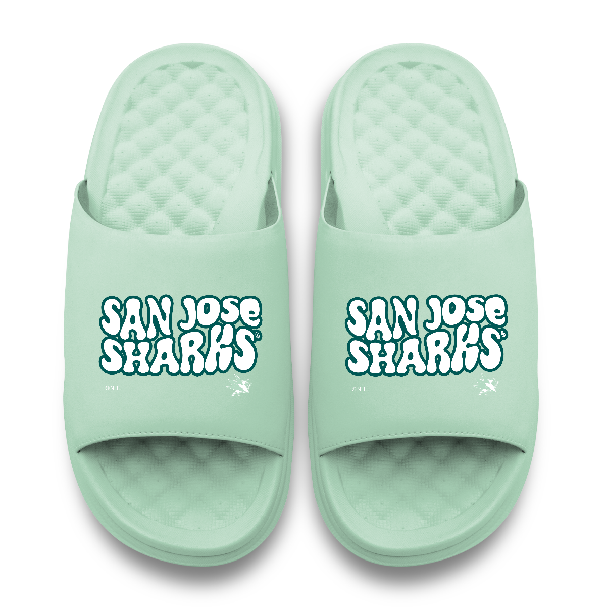 San Jose Sharks Bubble Letters