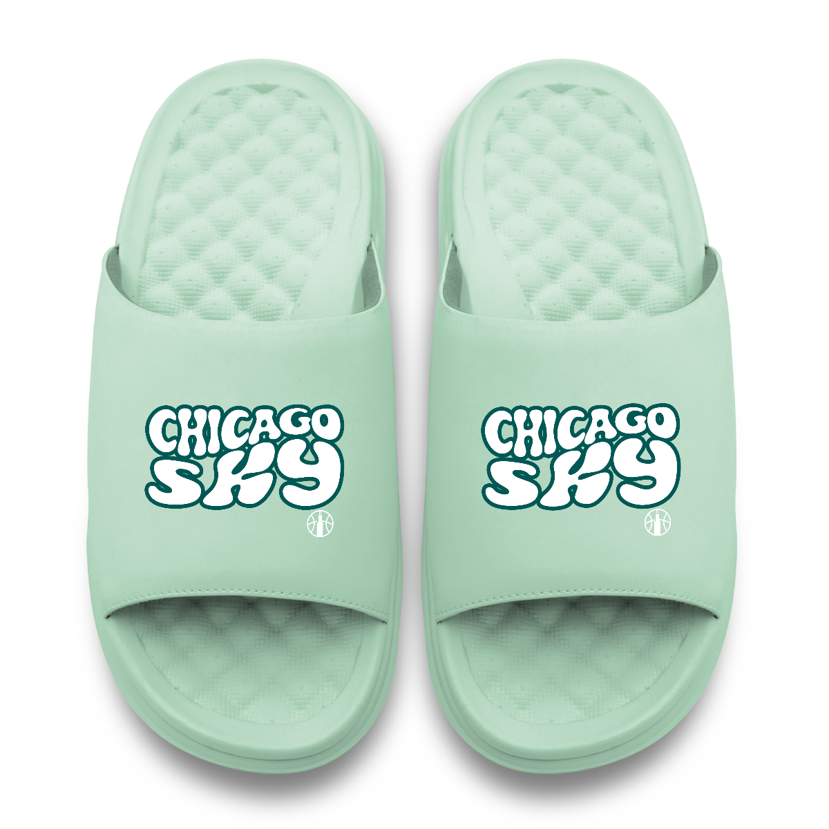 Chicago Sky Bubble Letters