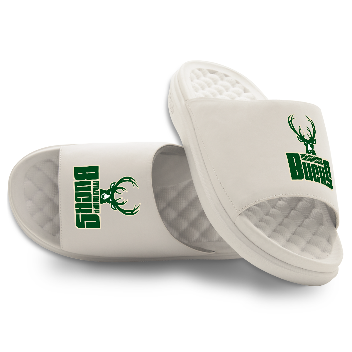 Milwaukee Bucks Logo Stack