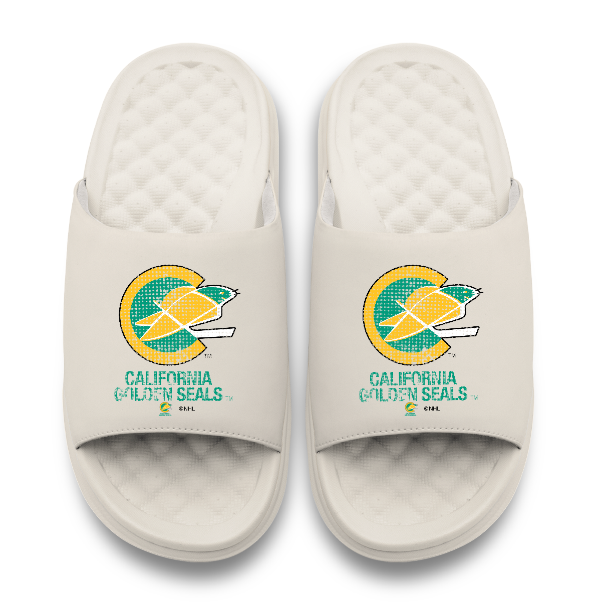 California Golden Seals Vintage Distressed Logo Motive